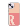 Slim Protection Case［ Original - initial two tone - R pink ］