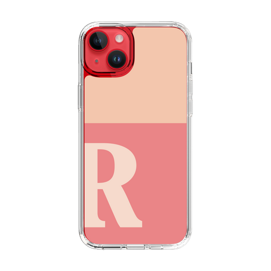 Slim Protection Case［ Original - initial two tone - R pink ］