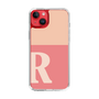 Slim Protection Case［ Original - initial two tone - R pink ］