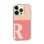 Slim Protection Case［ Original - initial two tone - R pink ］