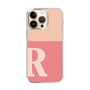 Slim Protection Case［ Original - initial two tone - R pink ］