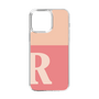 Slim Protection Case［ Original - initial two tone - R pink ］
