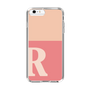 Slim Protection Case［ Original - initial two tone - R pink ］