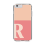 Slim Protection Case［ Original - initial two tone - R pink ］