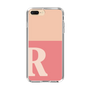 Slim Protection Case［ Original - initial two tone - R pink ］