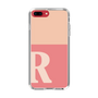 Slim Protection Case［ Original - initial two tone - R pink ］