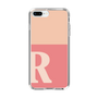 Slim Protection Case［ Original - initial two tone - R pink ］