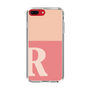 Slim Protection Case［ Original - initial two tone - R pink ］