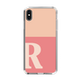 Slim Protection Case［ Original - initial two tone - R pink ］