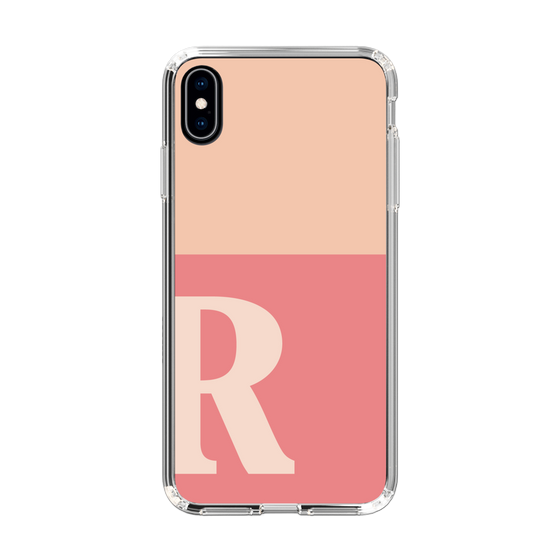 Slim Protection Case［ Original - initial two tone - R pink ］