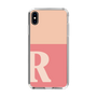 Slim Protection Case［ Original - initial two tone - R pink ］