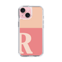 Slim Protection Case［ Original - initial two tone - R pink ］