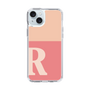Slim Protection Case［ Original - initial two tone - R pink ］