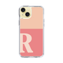 Slim Protection Case［ Original - initial two tone - R pink ］
