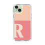 Slim Protection Case［ Original - initial two tone - R pink ］