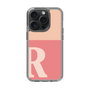 Slim Protection Case［ Original - initial two tone - R pink ］