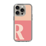 Slim Protection Case［ Original - initial two tone - R pink ］