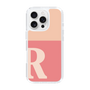 Slim Protection Case［ オリジナル - initial two tone - R pink ］