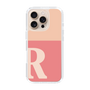 Slim Protection Case［ オリジナル - initial two tone - R pink ］