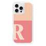 Slim Protection Case［ オリジナル - initial two tone - R pink ］