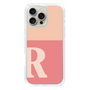 Slim Protection Case［ オリジナル - initial two tone - R pink ］