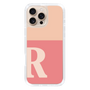 Slim Protection Case［ オリジナル - initial two tone - R pink ］