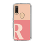 Slim Protection Case［ Original - initial two tone - R pink ］