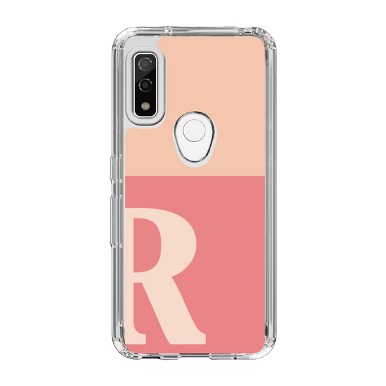 Slim Protection Case［ Original - initial two tone - R pink ］