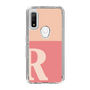 Slim Protection Case［ Original - initial two tone - R pink ］