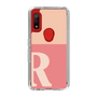 Slim Protection Case［ Original - initial two tone - R pink ］