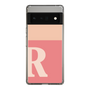 Slim Protection Case［ Original - initial two tone - R pink ］