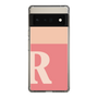 Slim Protection Case［ Original - initial two tone - R pink ］