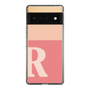 Slim Protection Case［ Original - initial two tone - R pink ］