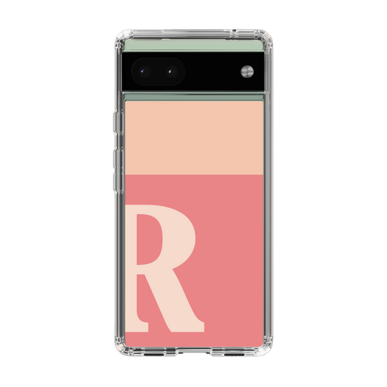Slim Protection Case［ Original - initial two tone - R pink ］