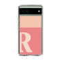 Slim Protection Case［ Original - initial two tone - R pink ］