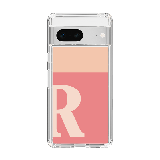 Slim Protection Case［ Original - initial two tone - R pink ］