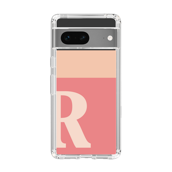 Slim Protection Case［ Original - initial two tone - R pink ］