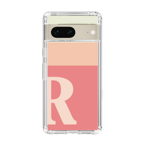 Slim Protection Case［ Original - initial two tone - R pink ］