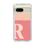 Slim Protection Case［ Original - initial two tone - R pink ］