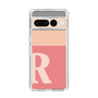 Slim Protection Case［ Original - initial two tone - R pink ］