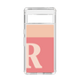 Slim Protection Case［ Original - initial two tone - R pink ］