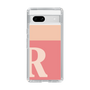 Slim Protection Case［ Original - initial two tone - R pink ］