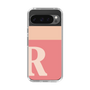 Slim Protection Case［ Original - initial two tone - R pink ］