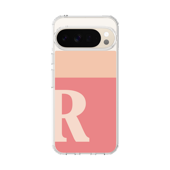 Slim Protection Case［ Original - initial two tone - R pink ］