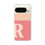 Slim Protection Case［ Original - initial two tone - R pink ］