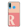 Slim Protection Case［ Original - initial two tone - R pink ］