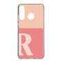 Slim Protection Case［ Original - initial two tone - R pink ］