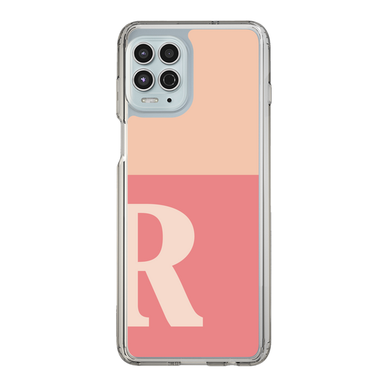 Slim Protection Case［ Original - initial two tone - R pink ］