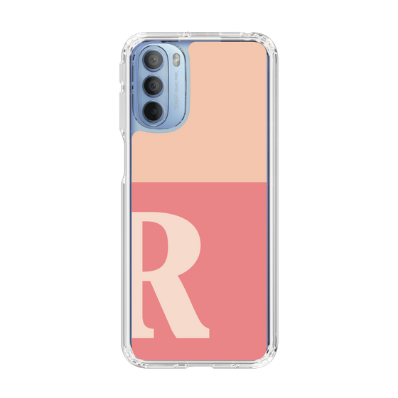 Slim Protection Case［ Original - initial two tone - R pink ］