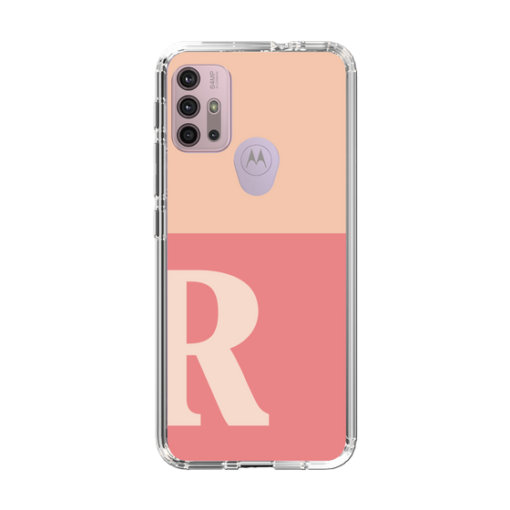 Slim Protection Case［ Original - initial two tone - R pink ］